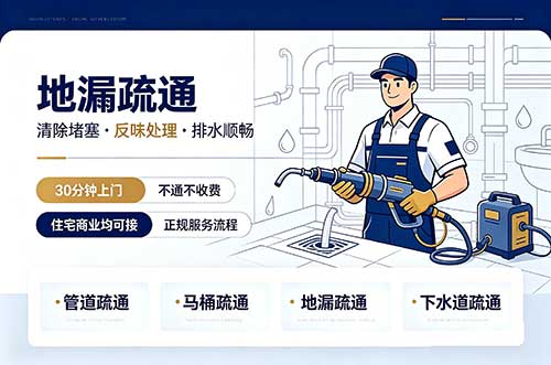 个旧地漏疏通